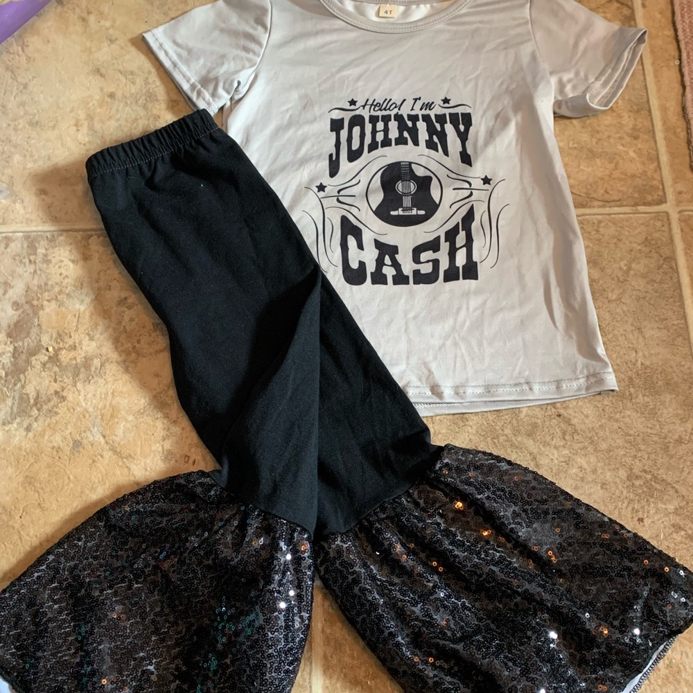 Johnny Cash Boutique Outfit